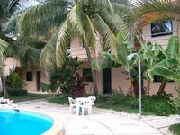The pool and the deck of the Apart-Hotel BRUNO HOTEL - Boca Chica - Dominican Republic
